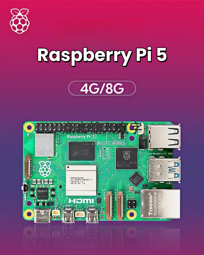 Raspberry Pi5 Official Original Model Pi 5 USB3.0 Cortex-A76