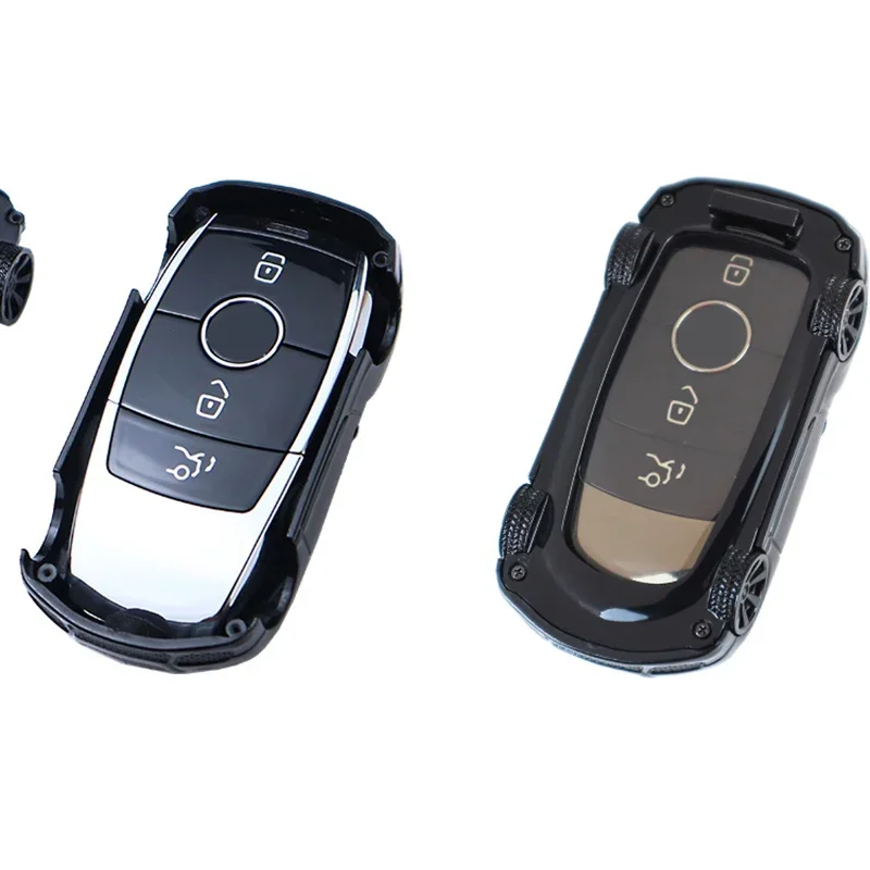 자동차 모양 모델 자동차 키 케이스 포브 쉘, 메르세데스 벤츠 A B G S E C 클래스 W205 W213 C217 W177 W247 C257 W167 W463 키 커버