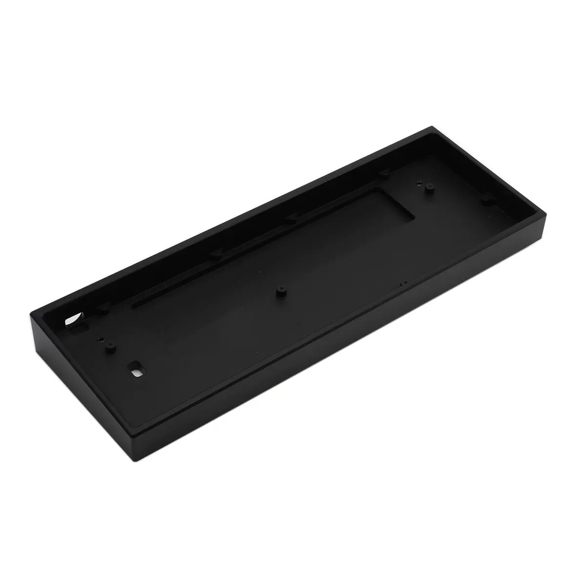 GH60 알루미늄 합금 금속 기계식 키보드 케이스, 화이트 블랙 그레이 베이지 CNC 프로세스, 61 64 키보드에 적합