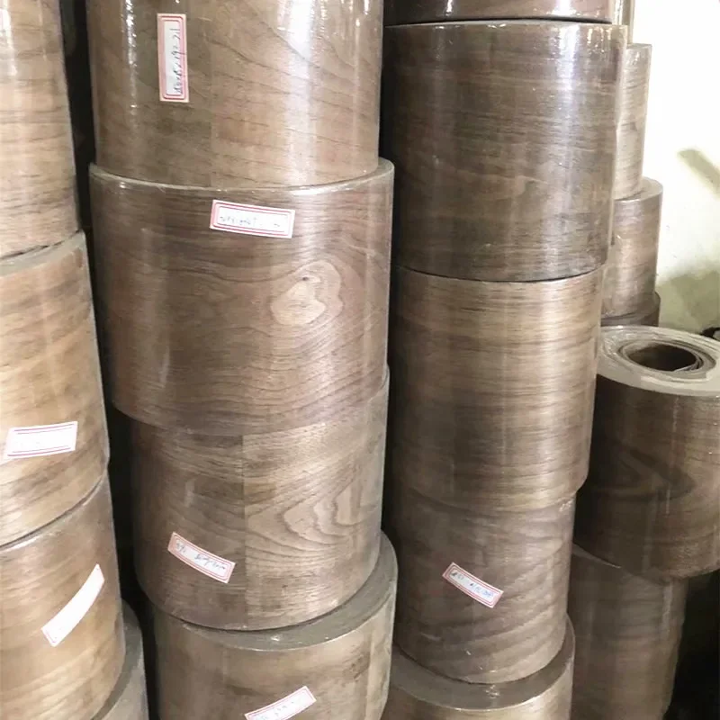 Walnut Veneer Panel 1 roll 230cm Natural Handmade DIY Solid Wood Decorative Skin Speaker Renovation