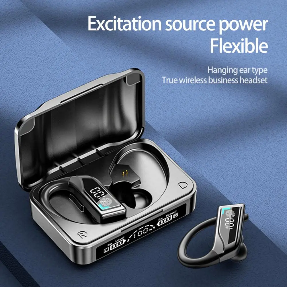 

Bluetooth Earphones TWS Sports Ear Hook HIFI Stereo Bass Bluetooth 5.2 Wireless Earbuds With MicTouch Waterproof Headphones