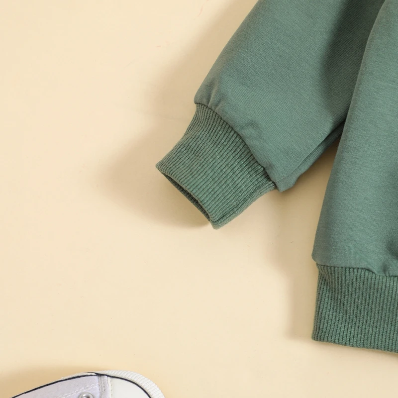 

Toddler Baby Boy Christmas Outfit Snow Day Long Sleeve Oversized Sweatshirt Pants 2Pcs Fall Winter Clothes