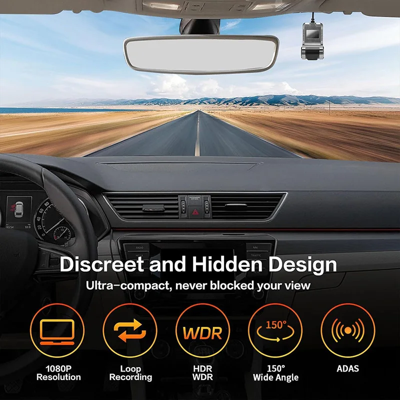 ADAS dash camera setup