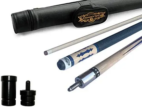 

2021 Champion Lost Pieces Series Onora Pool Cue Stick 60 inch Long, Low Deflection Pro Taper, White or Black Hard Case,Model LP