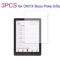 3PCS Soft PET screen protector for ONYX Boox poke 5 / 5S 6'' ereader ebook reader protective film 1