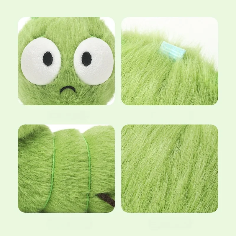 16cm Cartoon Funny Insect Series Plush Toy Soft Cute Caterpillar Stuffed Animal Ideal Birthday Gift for Kids Girls & Boys