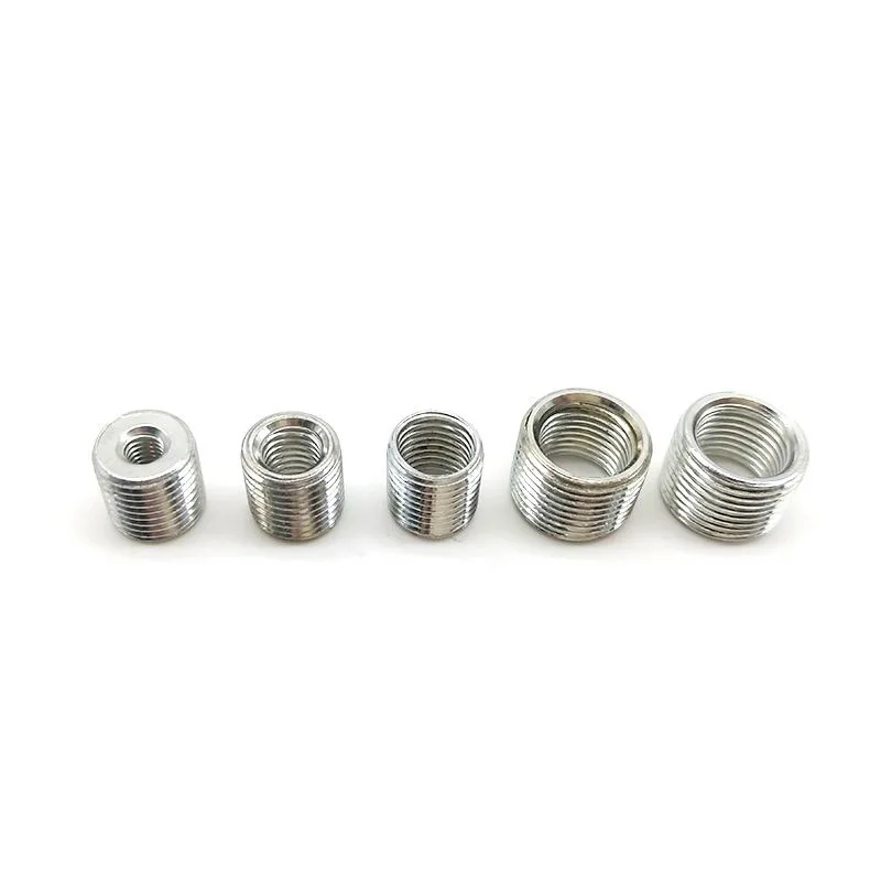Stainless Steel 304 Inside Outside Thread Adapter Screw M4 M6 M8 M10 M12Wire Thread Insert Sleeve Conversion Nut Coupler Convey thread adapter