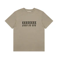 Ensemble classique de marque avec imprimé lettres double ligne, ensemble t-shirt et short d'été de haute qualité, ensemble t-shirt et short 100% coton pur 6