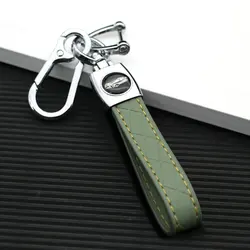 Premium TPU Car Key Case Cover with Keychain Accessory - Model 3 or Y (Green Keychain)