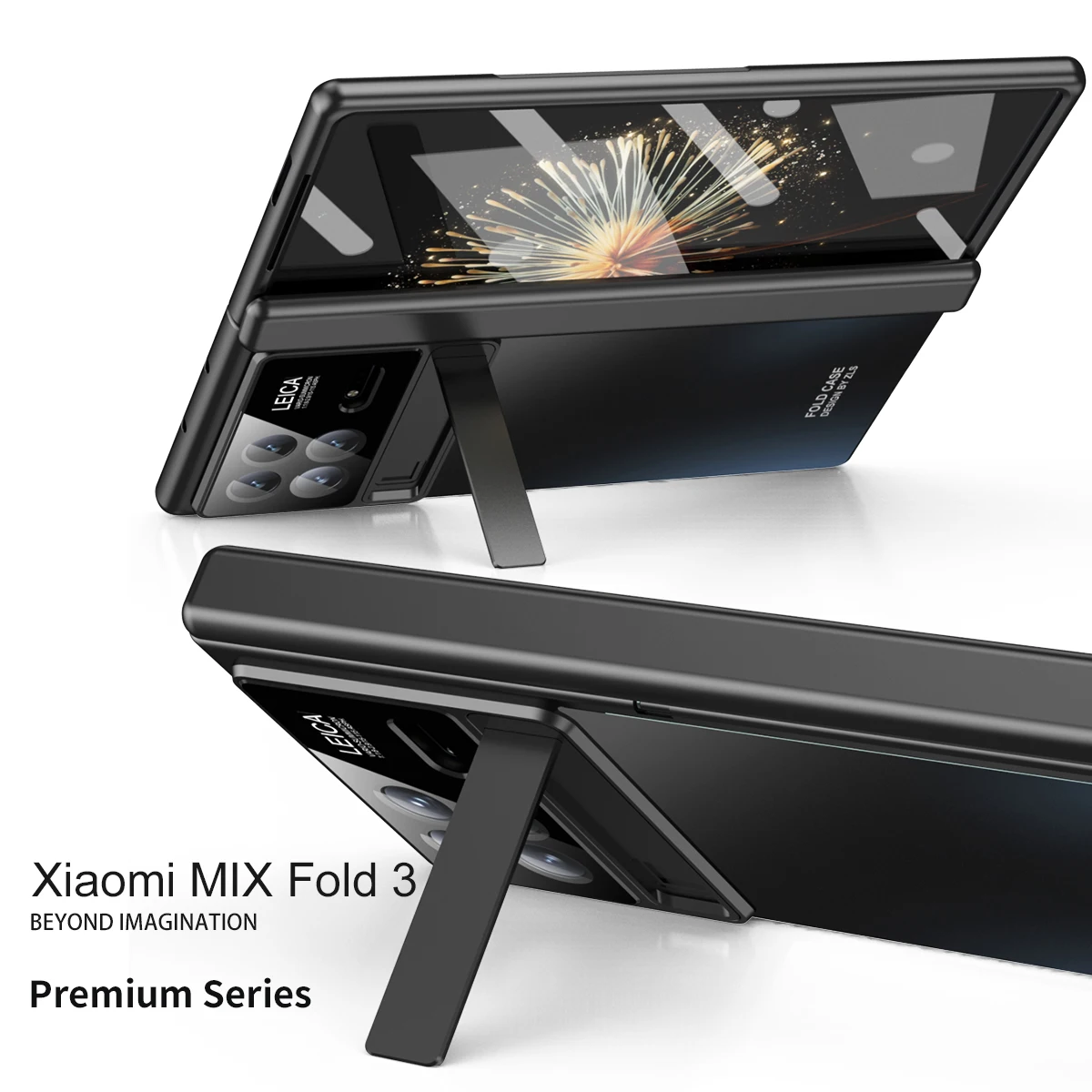 

Для Xiaomi Mix Fold 3 шарнирный чехол с держателем кронштейна Защитная пленка для переднего экрана для Xiaomi Mix Fold 3 фотопетля защитный чехол