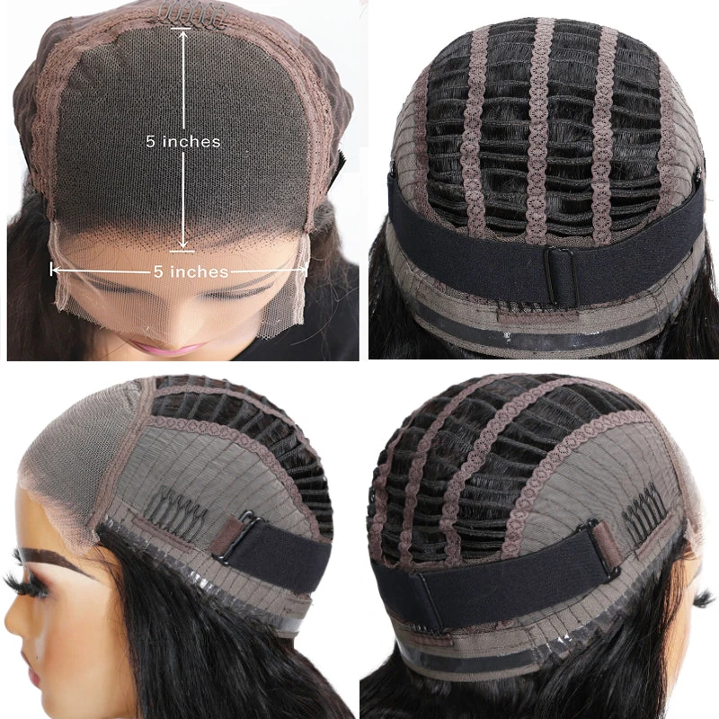Wear Go Glueless Wig Human Hair Wigs Body Wave Wig P4/27 Highlight Pre Cut 5x5 Hd Lace Closure Brazilian Glueless Sale