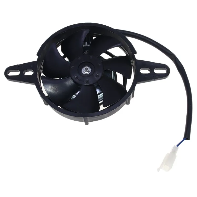 12V Motorcycle Cooling Fan Oil Cooler Engine Electric Radiator for Honda Yamaha Suzuki KTM Kawasaki ATV Motocross Accessories
