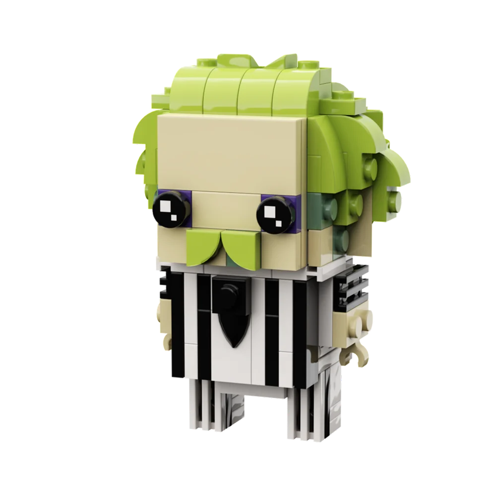 

MOC Classic Movie Beetlejuice Brickheadz Building Blocks Figures 153PCS Set Brick Kits Toys for Children Kids Gifts Toy