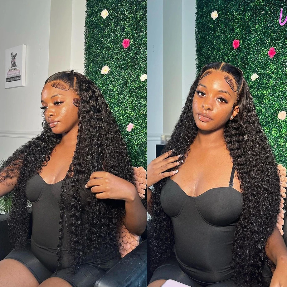 

Loose Deep Wave Frontal Wig 13x6 Hd Lace 13x4 Curly Lace Front Human Hair Wig 30 Inch Water Wave Transparent Brazilian Hair Wigs