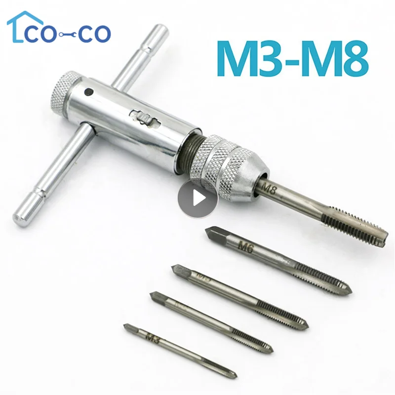 

1-5 шт., набор метчиков для сверления