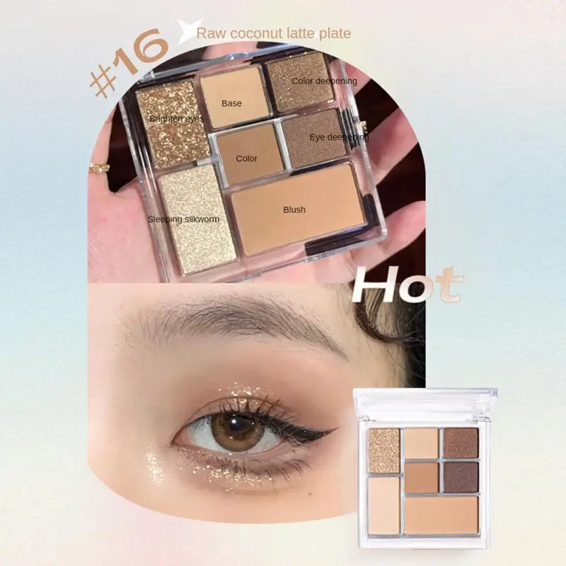 Judydoll Play Colour All-in-one Palette Eyeshadow Blusher Hightlight Contour-Rich Colour Long Lasting Eye MakeUp Beauty Cosmetic