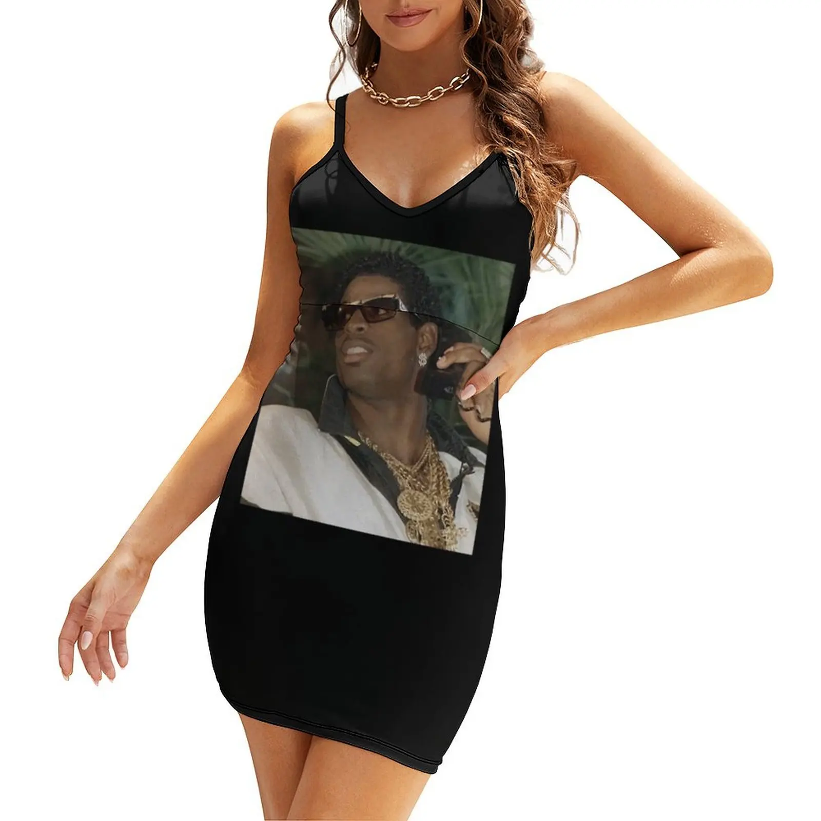 

Deion Sander Sling Dress Beachwear luxury woman evening dress