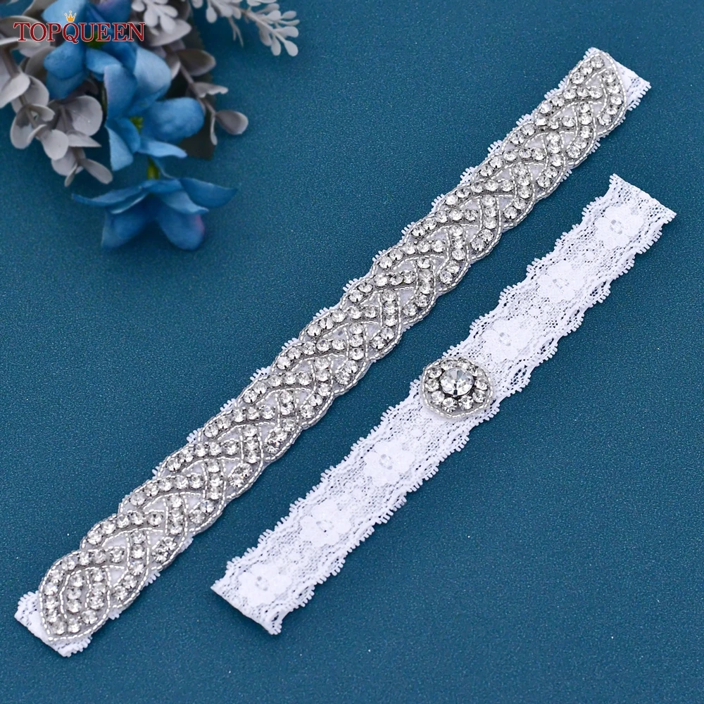 Bridal Garter Belt TOPQUEEN Wedding Lace Garter Belt