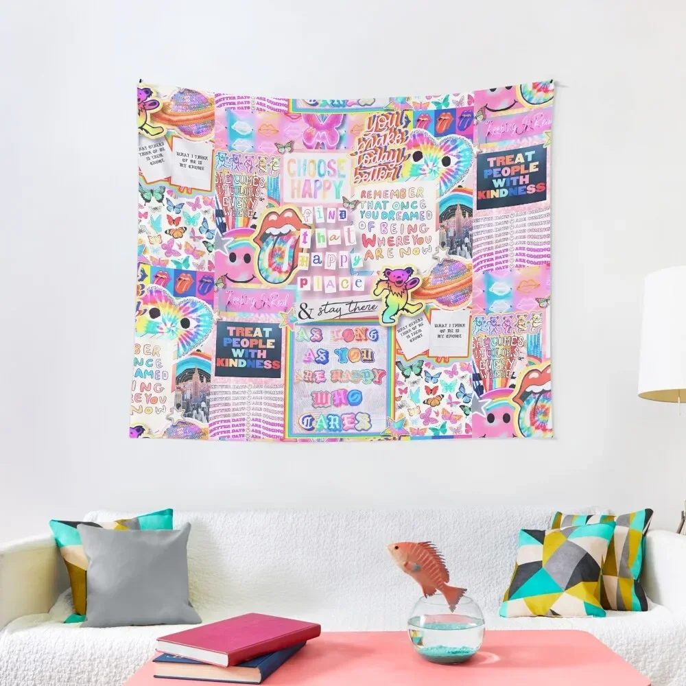 

F I N D T H A T H A P P Y P L A C E Tapestry Wall Tapestries Decoration Aesthetic Tapestry