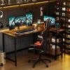 L-Shaped Desk - 39 Inch Home Office Computer Desk with Shelf, Gaming Desk, Corner Table, For Work, Writing, Studying, Save Space 4