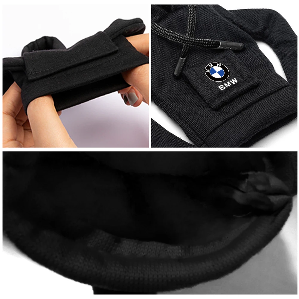 Hoodie Gear Shift Knob Cover for Bmw M Performance M3 M5 M6 F01 F20 F10 F13 F15 F16 F30 F34