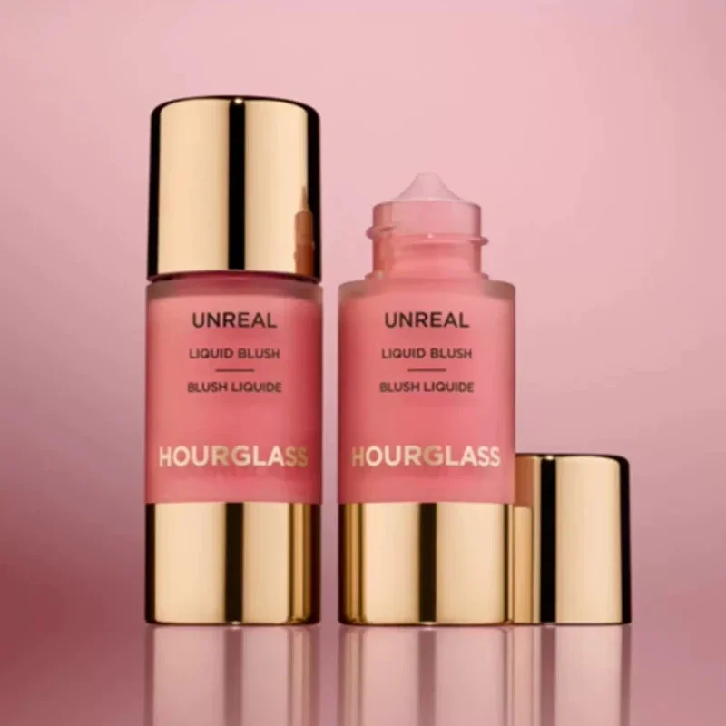 Hot Sale HOUR/GLASS Small Eyedropper Liquid Blush Contouring Natural Water Glow Oxygen White Peach Cosmetics 2