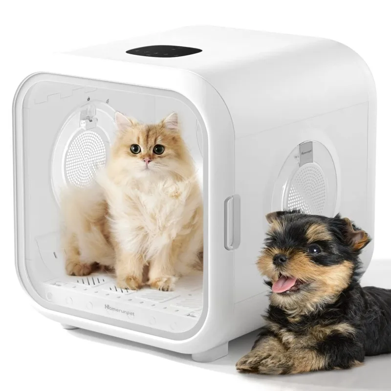 

Drybo Plus Automatic Pet Dryer for Cats and Small Dogs Ultra Quiet Dog Hair Dryer with Smart Temperature Control and 360 Drying