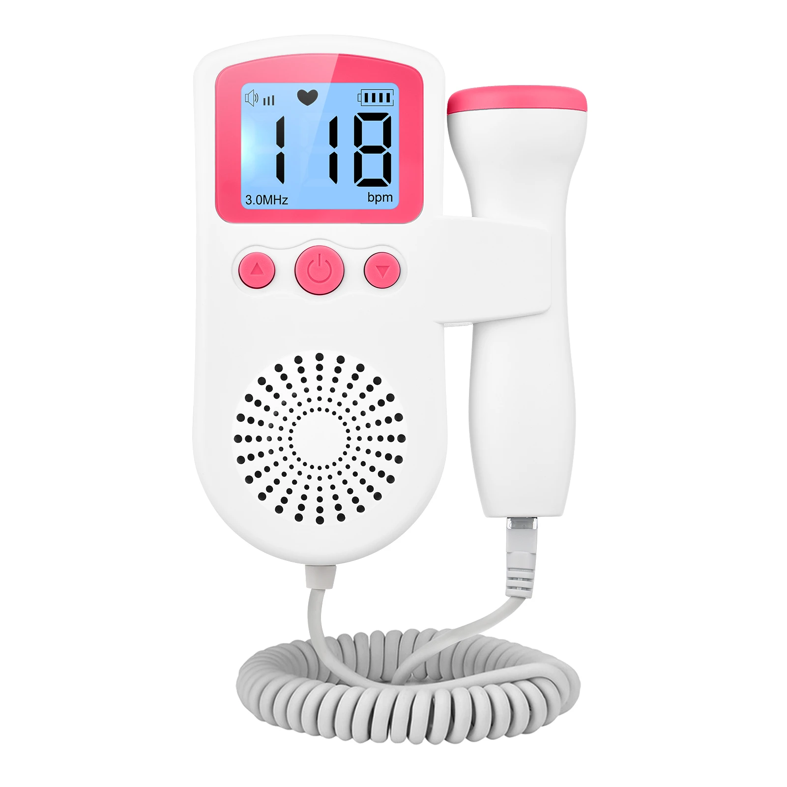 No Radiation Fetal Tester Fetal Movement Monitoring Device Pregnant Women Listening To Fetal