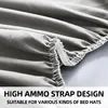Safe Waterproof Mattress Protector, Soft Comfortable Breathable Solid Color Bedding Mattress Cover Fitted, Machine Washable 3