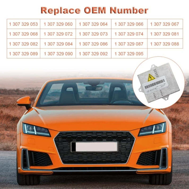 

For E46 E63 Golf MK5 1T0907391 Xenon Headlight Ballast Light Control Module Drop Shipping