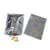 100 Pcs Glitter Heat Seal Aluminum Foil Ziplock Bags Flat Zip Lock Retail Package Bag Plastic  Foil Zip Bags Free Shipping 4