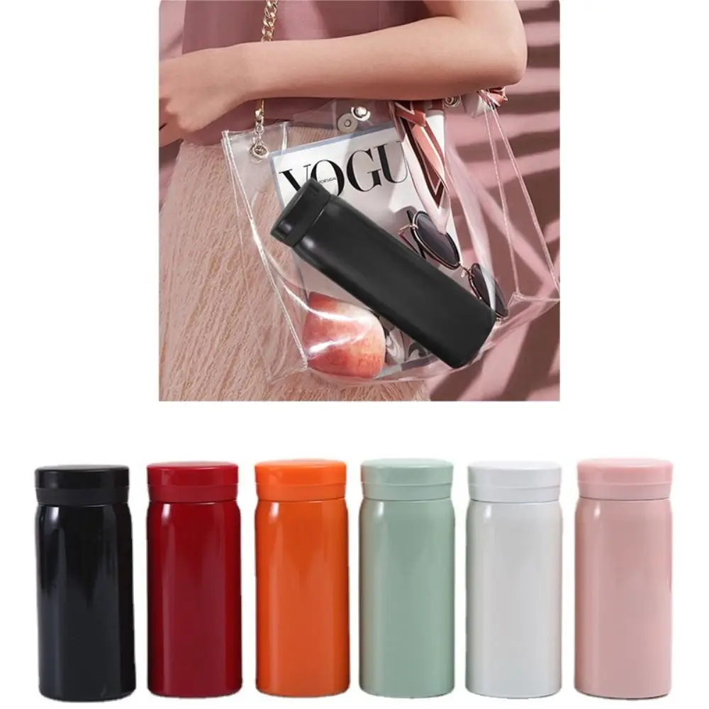 미니 보온병 내구성 304 스테인레스 스틸 보온병 컵, 절연 누출 방지 여행용 물병, 200ml, 280ml