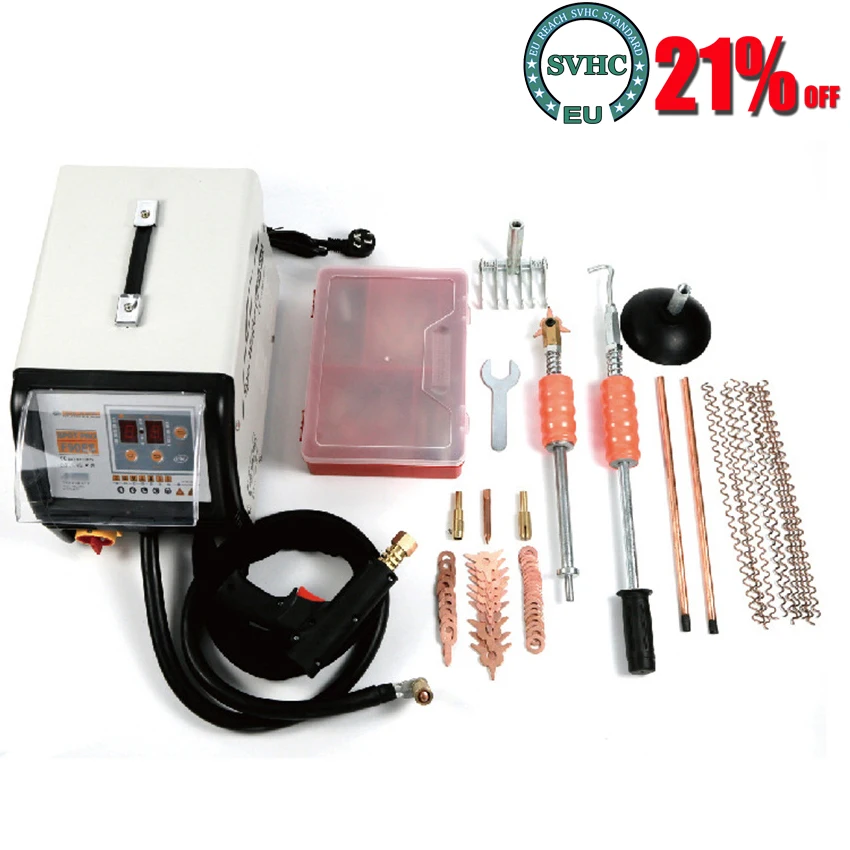 Max 3800A Uscita Estrattore Per Ammaccature Saldatrice A Punti Saldatrice A Punti Macchina Per La Riparazione Di Pannelli Strumento Per Tirare Lo Spot