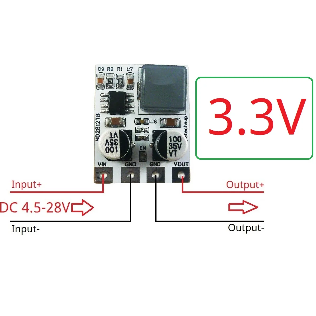 Voltage Regulator 12v LED DC-DC Buck Step Down Adjustable Converter 4.5 ...