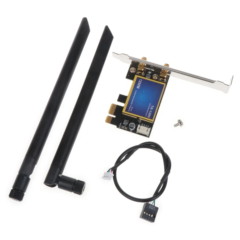 

PCI for Express WIFI Card 7265NGW Network Card PCIe 7265AC 2.4G/5G 867M Wireless WiFi Adapter Support for Windows 7/8/10