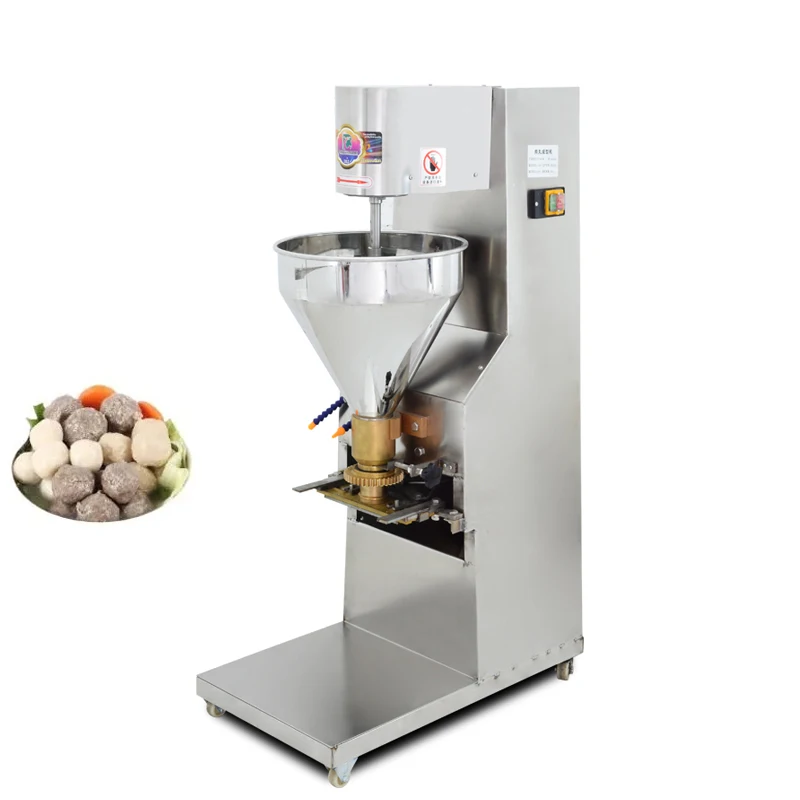 

Electric Stainless Steel Fish Meatball Forming Machine Radish Cabbage Meatball Processing Machine