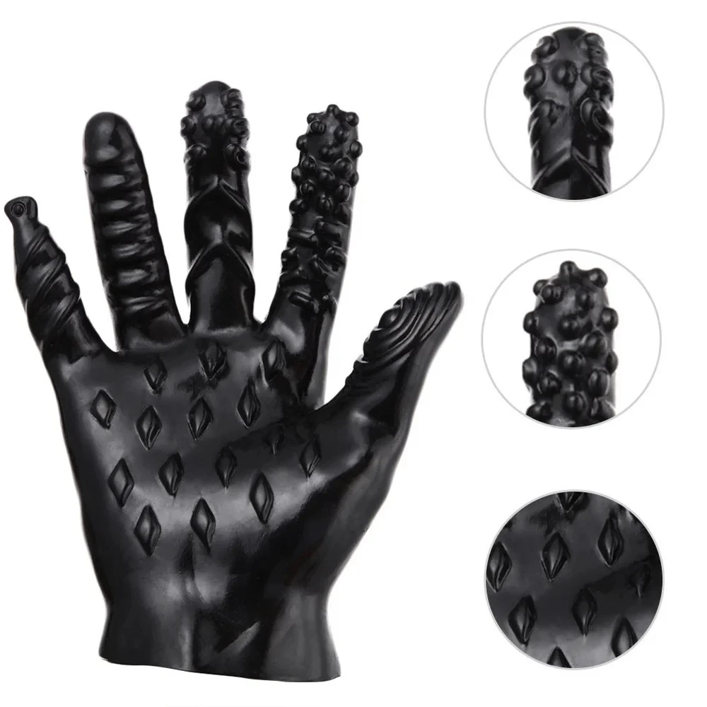 Sex Toys, Sex Gloves Masturbation Erotic Finger for Adult Couples