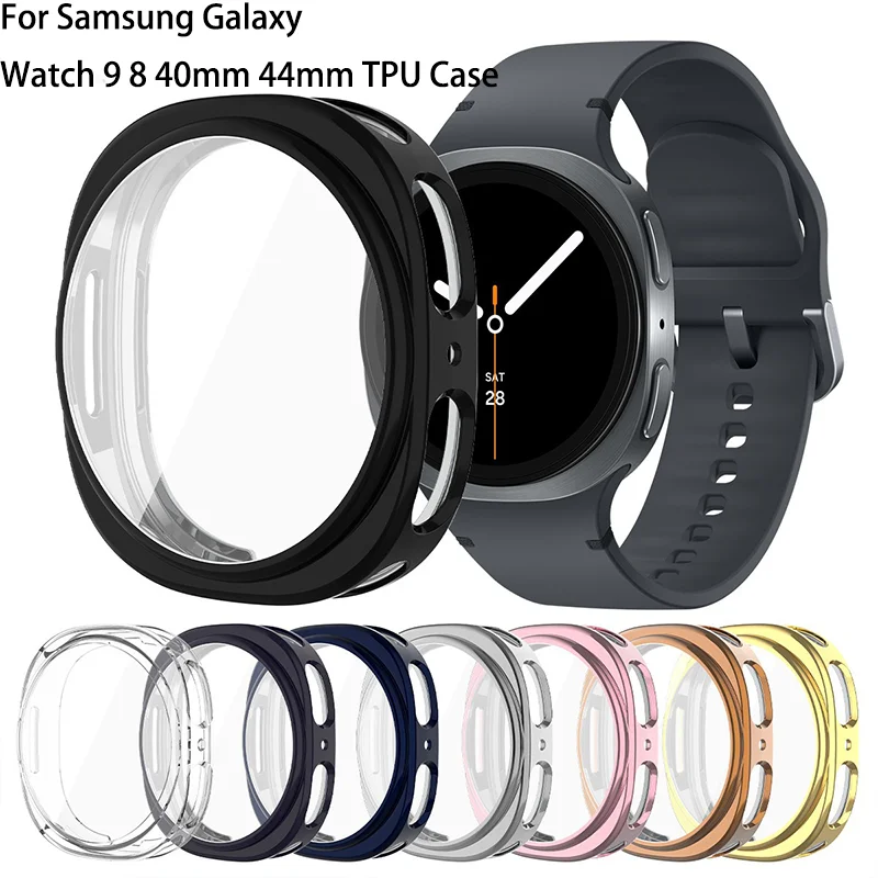 TPU Full Protective Soft Silicone Watch Case - Anti-scratch Shell Accessory
