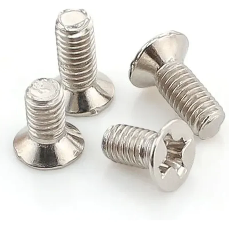 

M2.5*4-16 M3*4-25 M4*6-18 nickle plating carbon steel phillips flat head countersunk small machine screw555