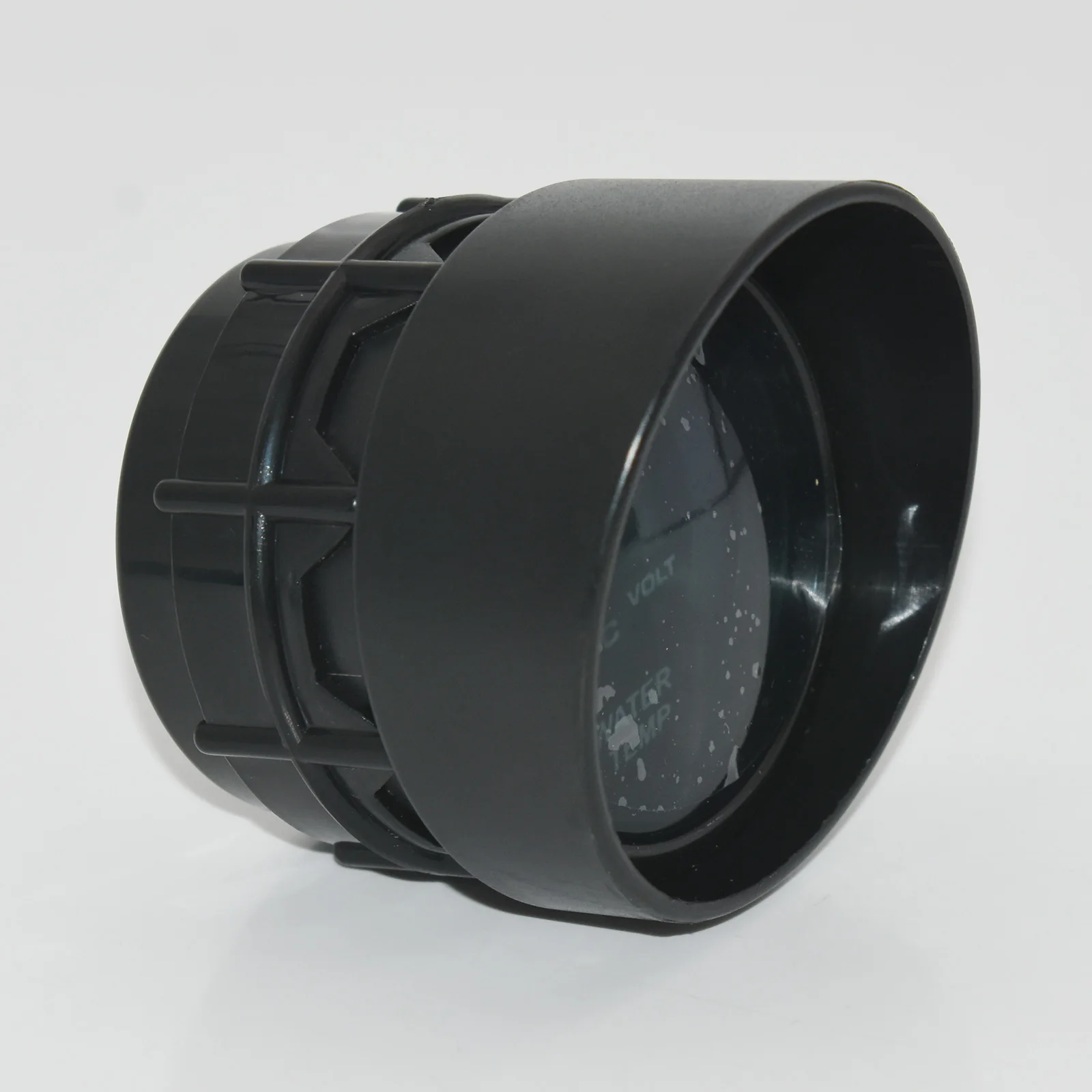 1pc 52mm Visor Cover Cap Gauge Cap Sun Visor Cover Surround Gauge Pod Light Shield Hood Pod Cup Car Meter