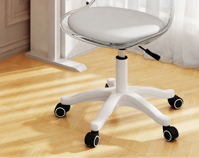 Description Picture 3 of itemComputer Back Office Chair Wheels Luxury Study Comfy Desk Chair Bedroom Home Aesthetic Silla De Oficina Interior Decoration