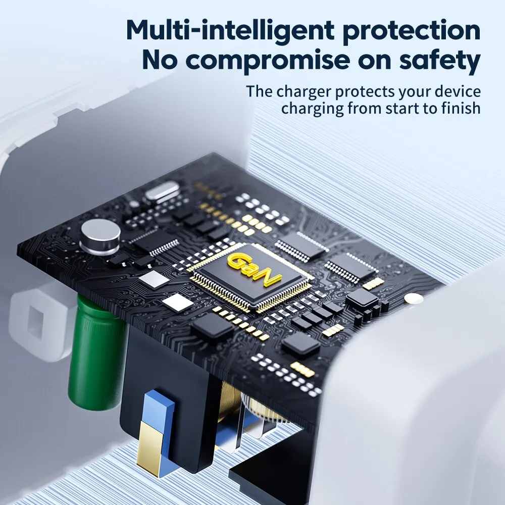 Toocki 67W GaN USB-C Fast Charger with Quick Charge Technology