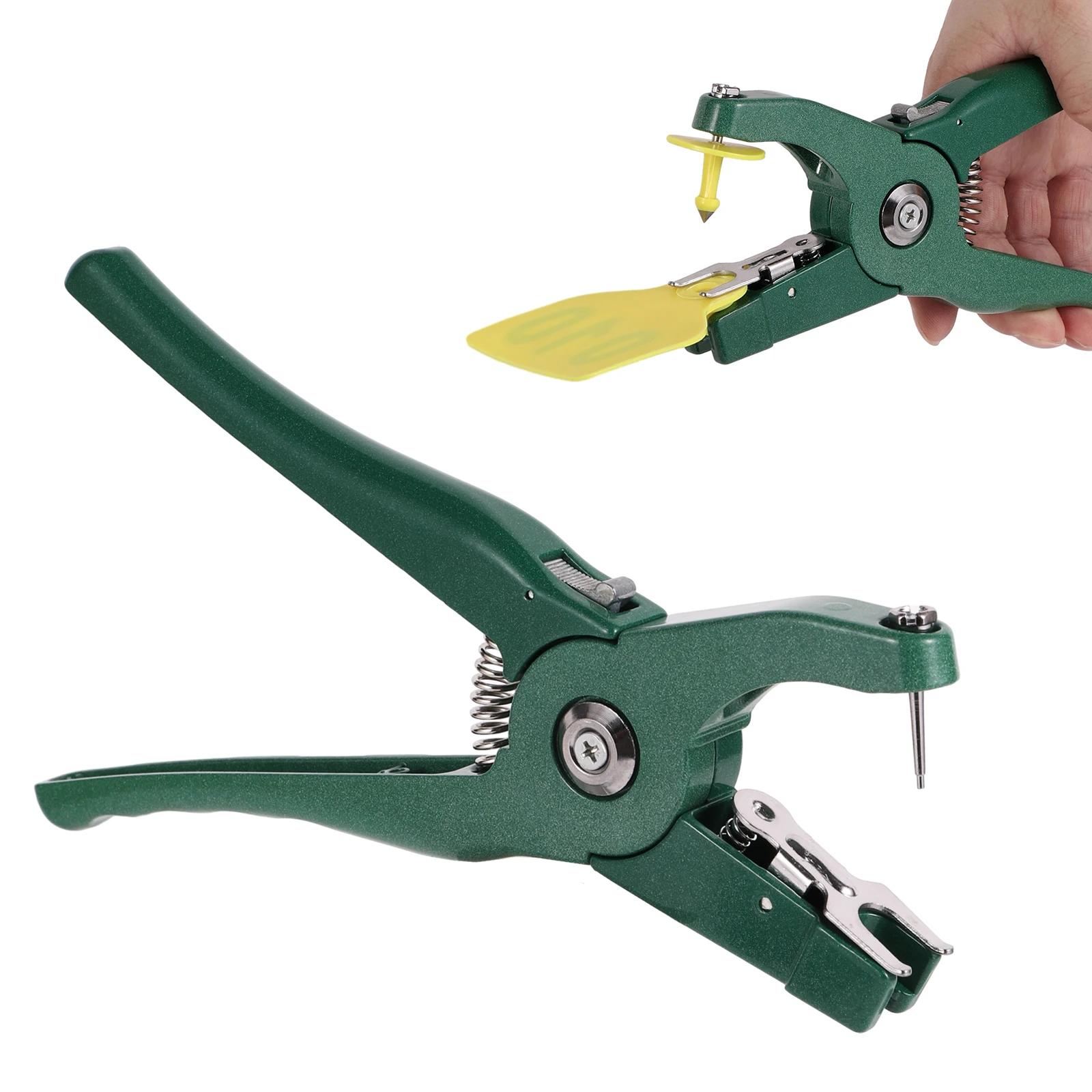 Livestock ear tags animal ear pliers sheep ear tag pliers cow pig rabbit ear identification label installer equipment animal farm livestock animal tag pliers