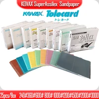 SuperAssilex JAPAN KOVAX Rectangular Dry Polishing Sandpaper Super Fine Lacquer Abrasive Automotive Hardware Car 1