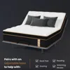 Queen Mattress, 12-Inch Deluxe Hybrid Mattresses, Fiberglass-Free Memory Foam Mattress in a Box, Individual Pocket Spring 6