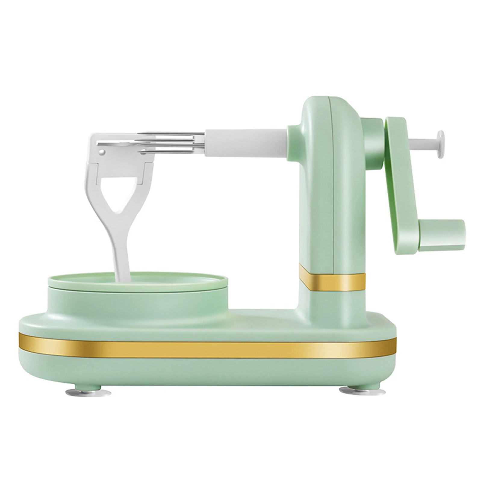 Hand Operated Apples Peeler Multipurpose Stainless Steel Fruit Slicers For Fruit Peach