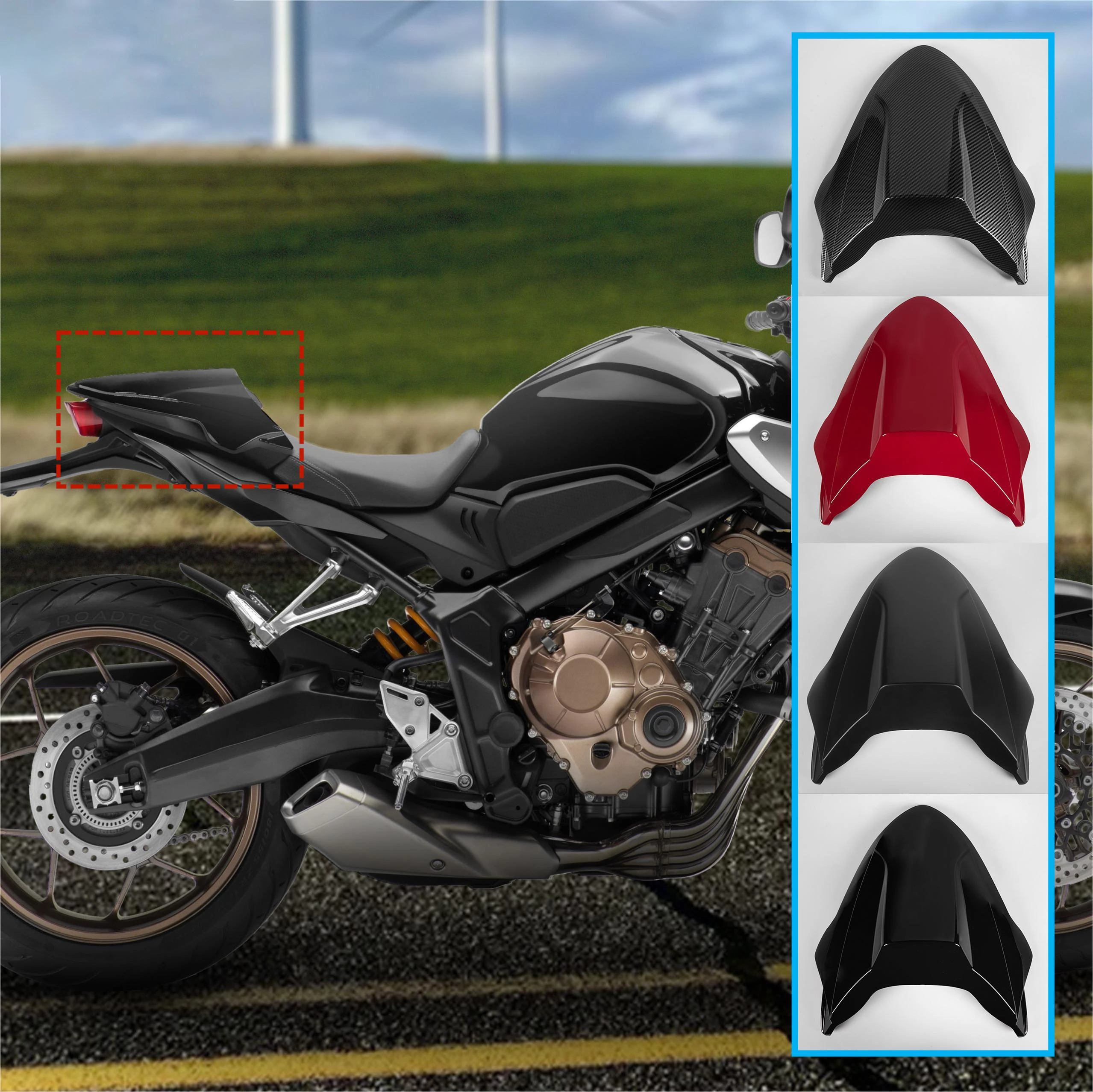 MotorcycleSeatCoverForHondaCB650RCBR650R20212022CBCBR650R