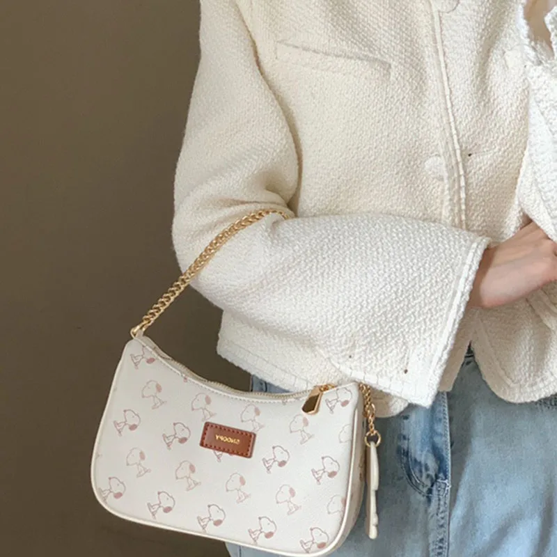 Cartoon Printed Shoulder Bag 3-In-1 Fashion Women'S Crossbody Bag Cute Handbag Coin Purse