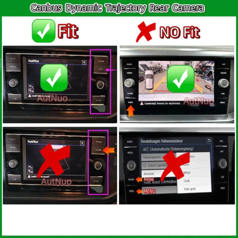 폭스바겐 폴로 aw1 2G 해치백 20182024 MIB2 MIB3 테일게이트 핸들 후방 카메라 플러그 앤 플레이