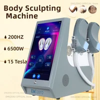 EMS Sculpt Machine 15Tesla 6500w EMSzero RF Fat Slimming Burning Muscle Stimulation Body Sculpting 15 Electromagnetic Therapy 1
